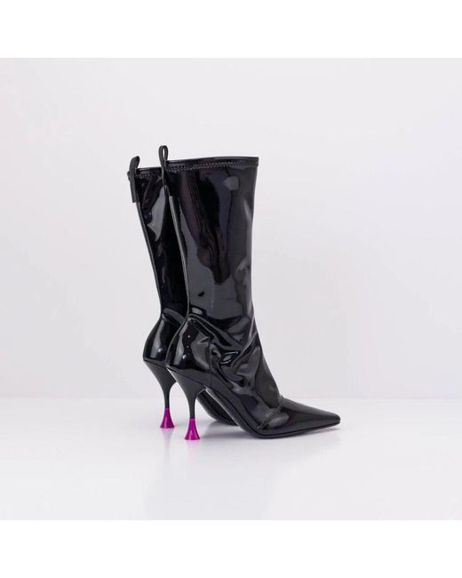 Heeled Boots di 3Juin in Black