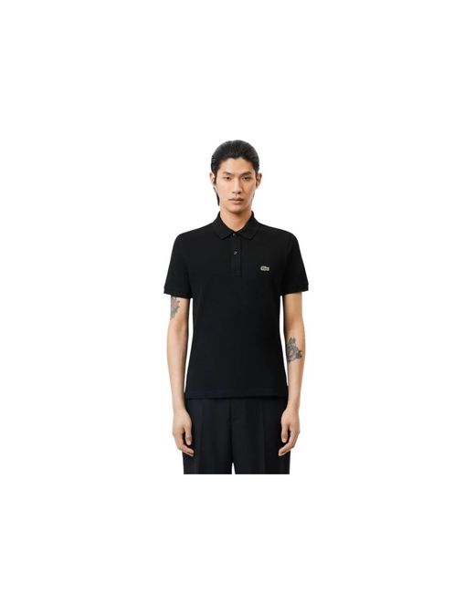 Lacoste Tops ,Zwart ,Original L.12.12 Polo in het Black voor heren