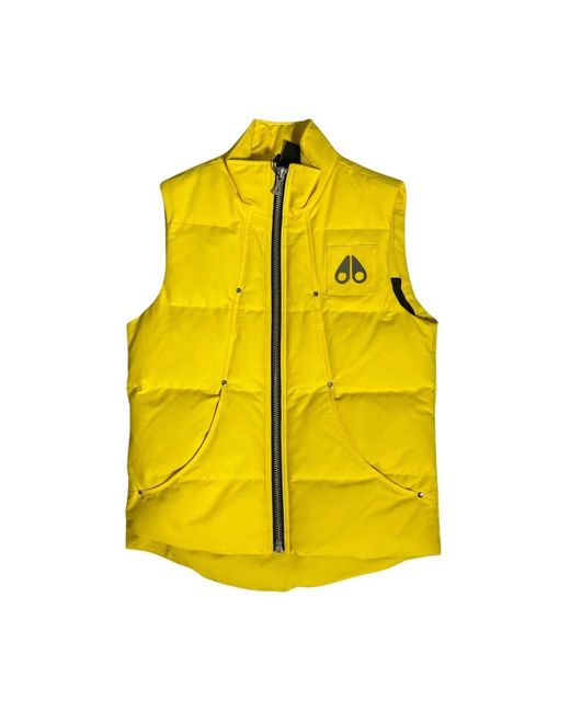Moose Knuckles Vests in het Yellow voor heren