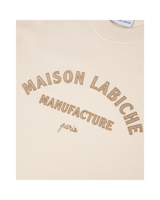 Maison Labiche White Sweatshirts for men