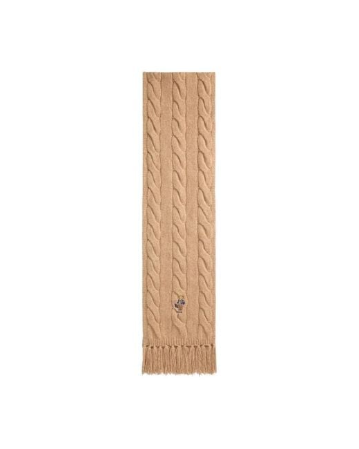 Ralph Lauren Natural Winter Scarves