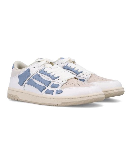 Amiri Blue Skel-Top Low Sneakers for men