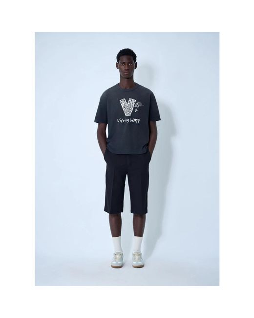 Visvim Long Shorts in het Blue voor heren