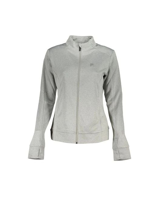 Fila Gray Zip-Throughs
