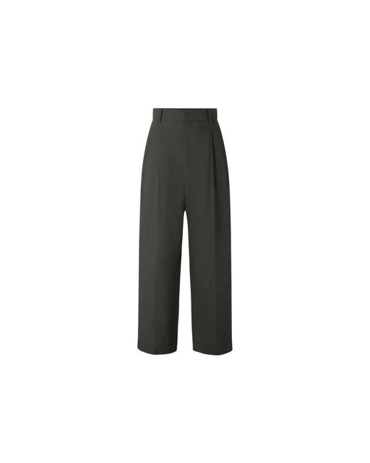 Soeur Black Wide Trousers