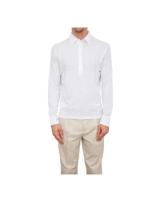 Paolo Pecora Blue Polo Shirts for men