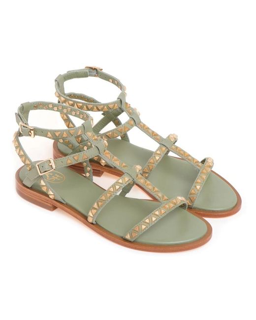 Ash Metallic Pandora Sandale