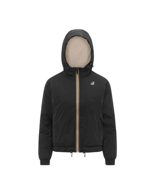 K-Way Light Jackets in het Black