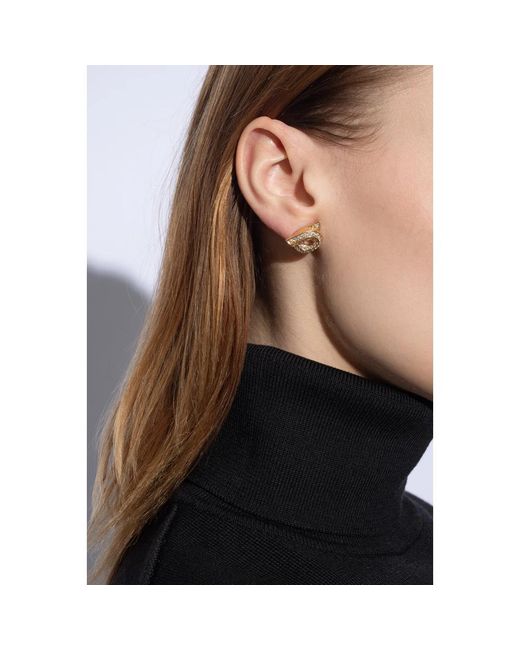 Ferragamo Metallic Messing ohrringe