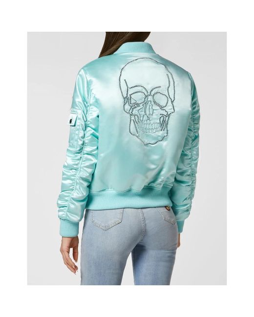 Bomber Jackets Philipp Plein de color Green
