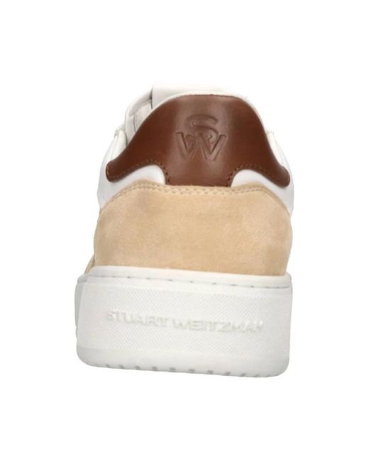 Stuart Weitzman White Sneakers