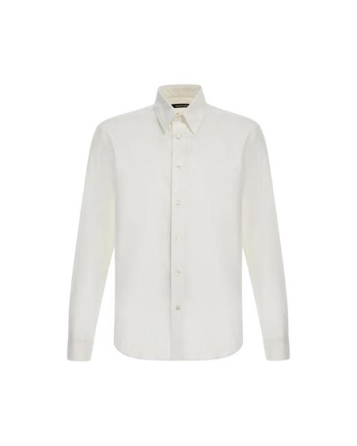 Roberto Cavalli White Formal Shirts for men