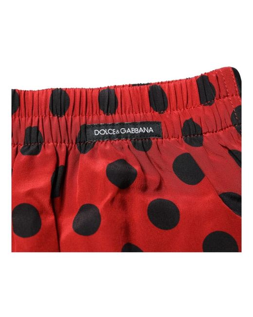 Dolce & Gabbana Red Bottoms for men