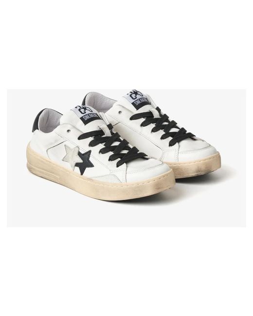 2 Star White Sneakers for men