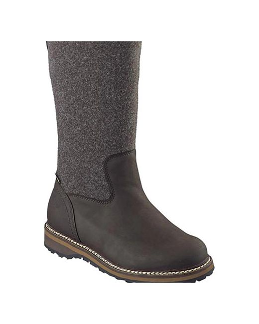 Meindl Gray Winter Boots for men