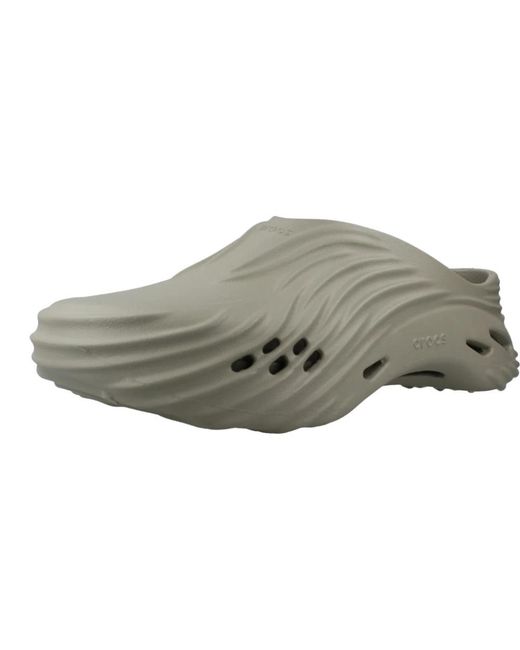 Mules di CROCSTM in Gray da Uomo