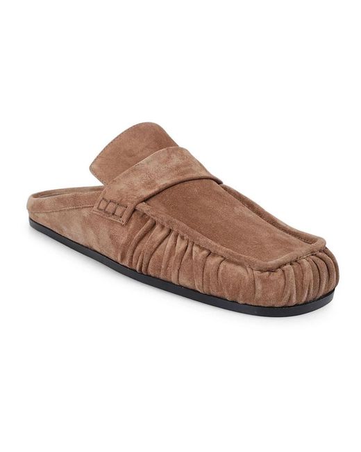 Jil Sander Brown Mules