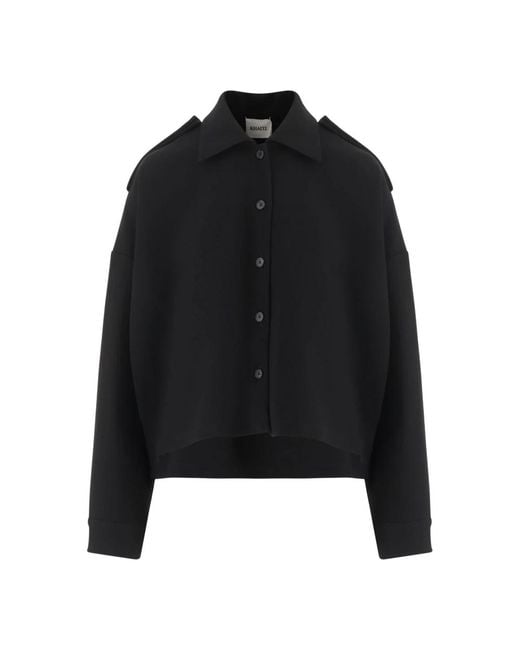 Khaite Black Light Jackets