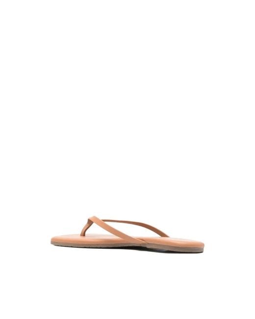 TKEES Brown Flip Flops