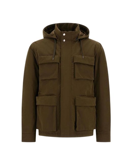 Herno Green Light Jackets for men