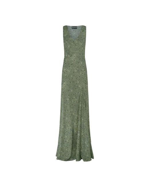 Cortana Green Maxi Dresses