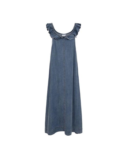 Numph Maxi Jurk in het Blue