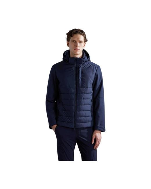 Paul & Shark Blue Winter Jackets for men