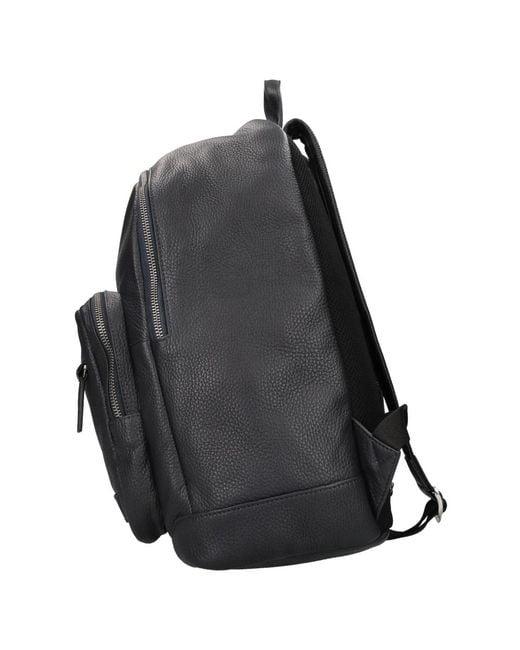 Harmont & Blaine Black Backpacks for men