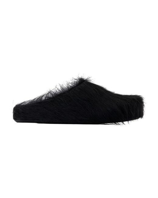 Marni Black Fussbett Sabot Mules for men