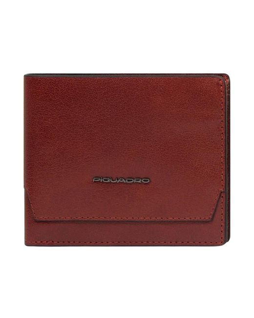 Wallets & Cardholders di Piquadro in Red da Uomo