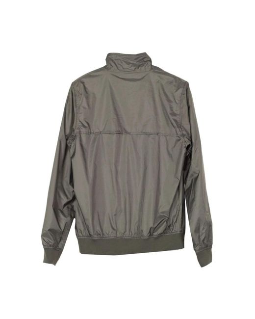 K-Way Gray Light Jackets for men