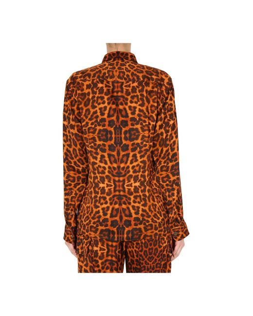 Dries Van Noten Brown Shirts