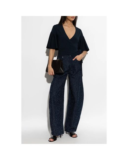 Blouses Jacquemus en coloris Blue