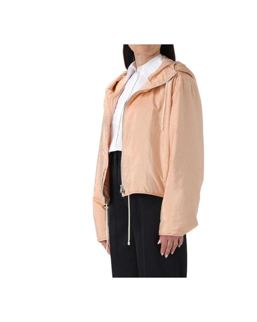 Jil Sander Light Jackets in het Natural
