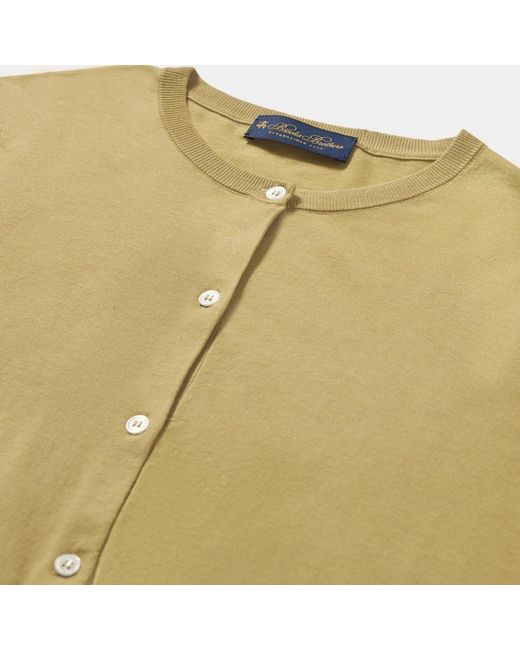 Brooks Brothers Yellow Cardigans