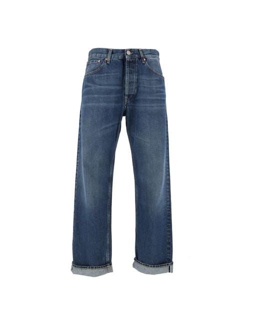 Tela Genova Blue Straight Fit Jeans for men