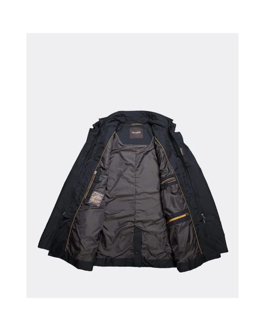 Moorer Jassen ,Blauw ,Single-Breasted Coats in het Blue voor heren