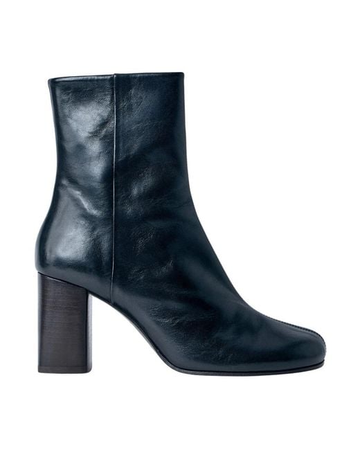 Lemaire Blue Heeled Boots