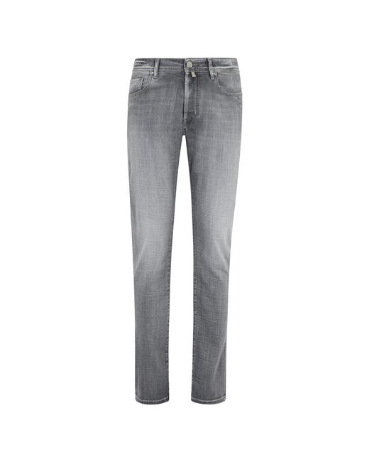 Jacob Cohen Gray Slim-Fit Jeans for men