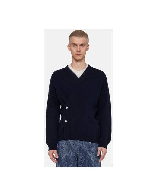 Cardigans Laneus de hombre de color Blue