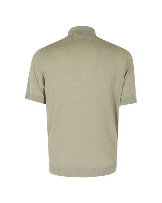 FILIPPO DE LAURENTIIS Green Round-Neck Knitwear for men