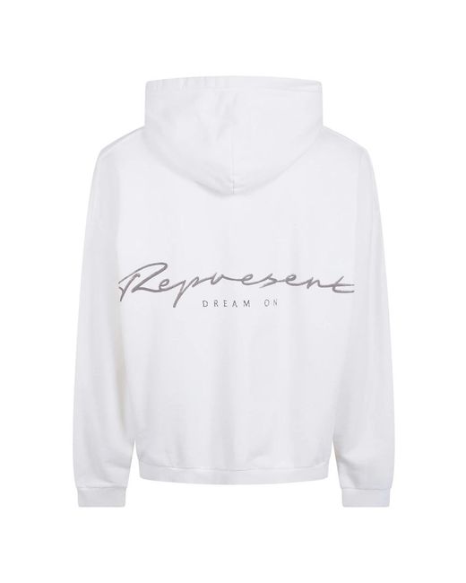 Hoodies Represent de hombre de color White