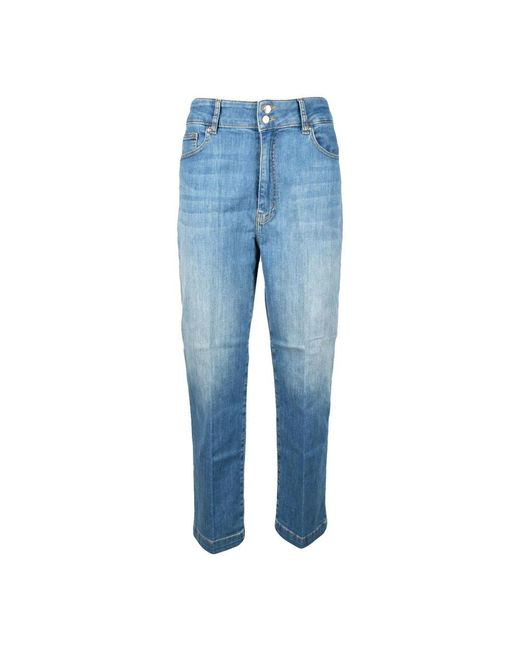 Love Moschino Blue Slim-Fit Jeans