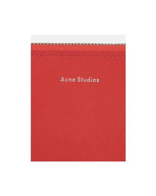 Acne Red Clutches
