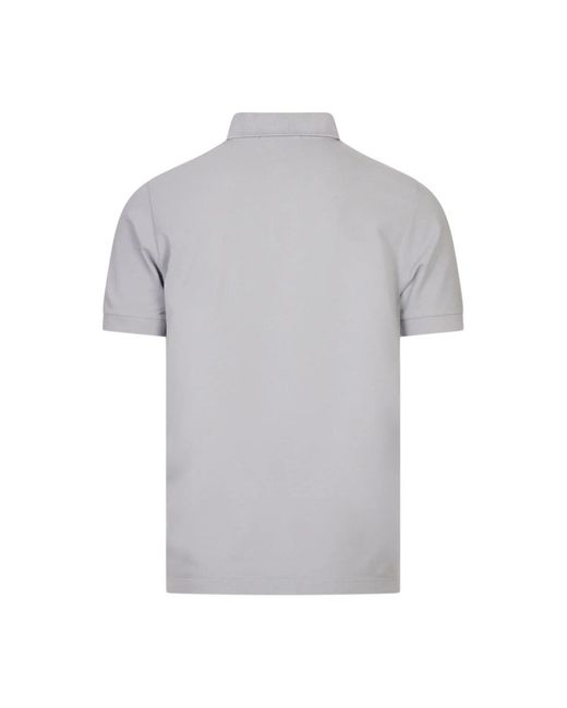 Stone Island Gray Polo Shirts for men