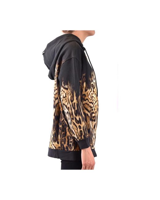 Roberto Cavalli Black Zip-Throughs