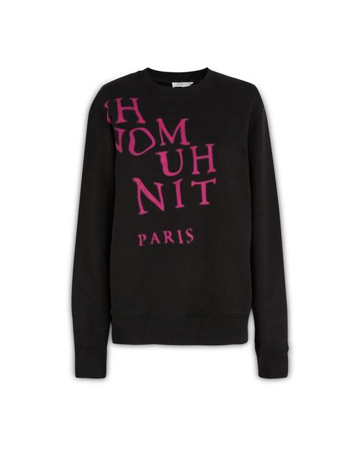 Ih Nom Uh Nit Truien & Vesten ,Zwart ,Round-Neck Truien in het Black