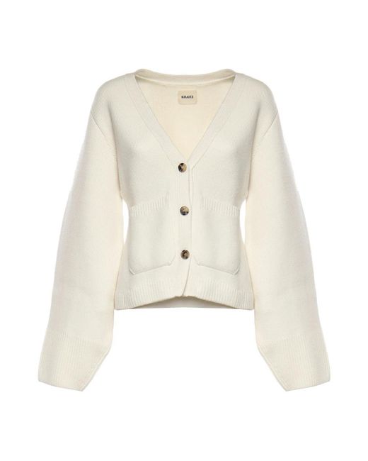 Khaite Natural Cardigans