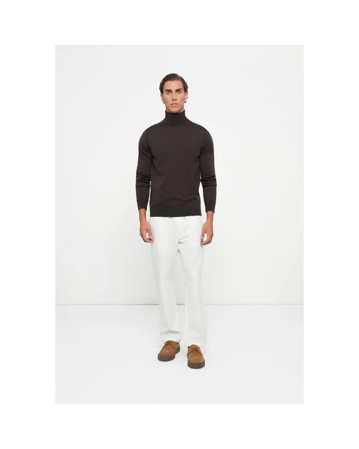 Turtlenecks Lacoste de hombre de color Black