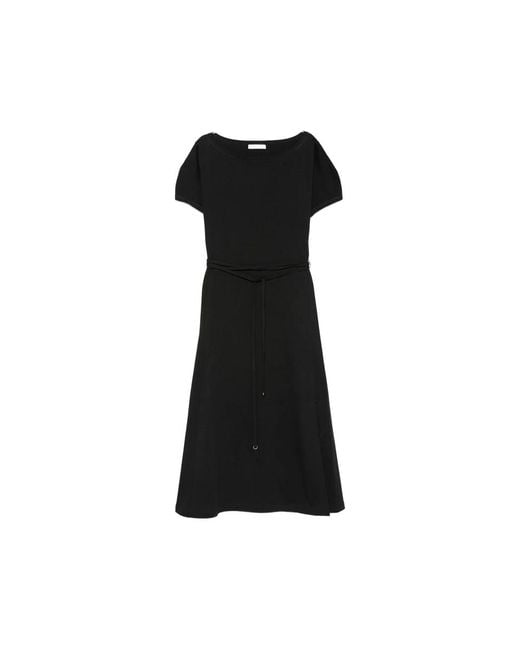 Lemaire Black Midi Dresses